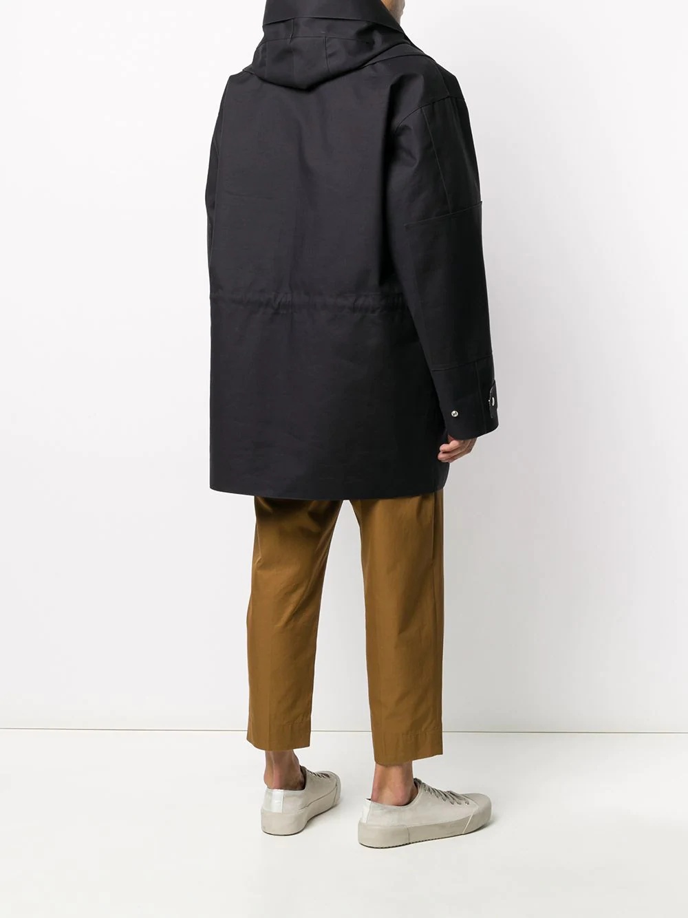 oversized-fit hooded parka - 4