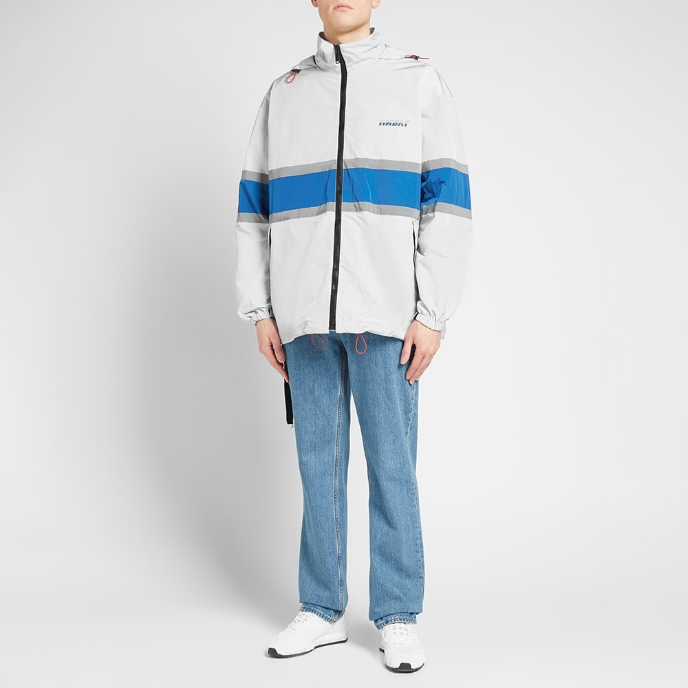 Unravel Project Retro Zipped Windbreaker - 6