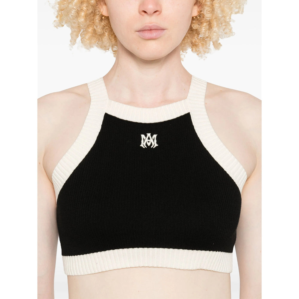 Amiri Black Tops - Vests & Tank Tops Women - 4