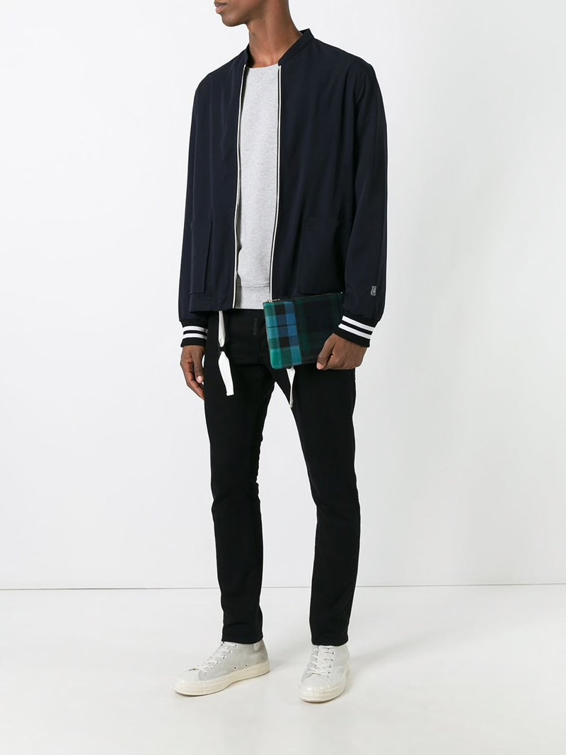 Comme Des Garçons CDSA5100TP TARTAN PATCHWORK - GREEN outlook