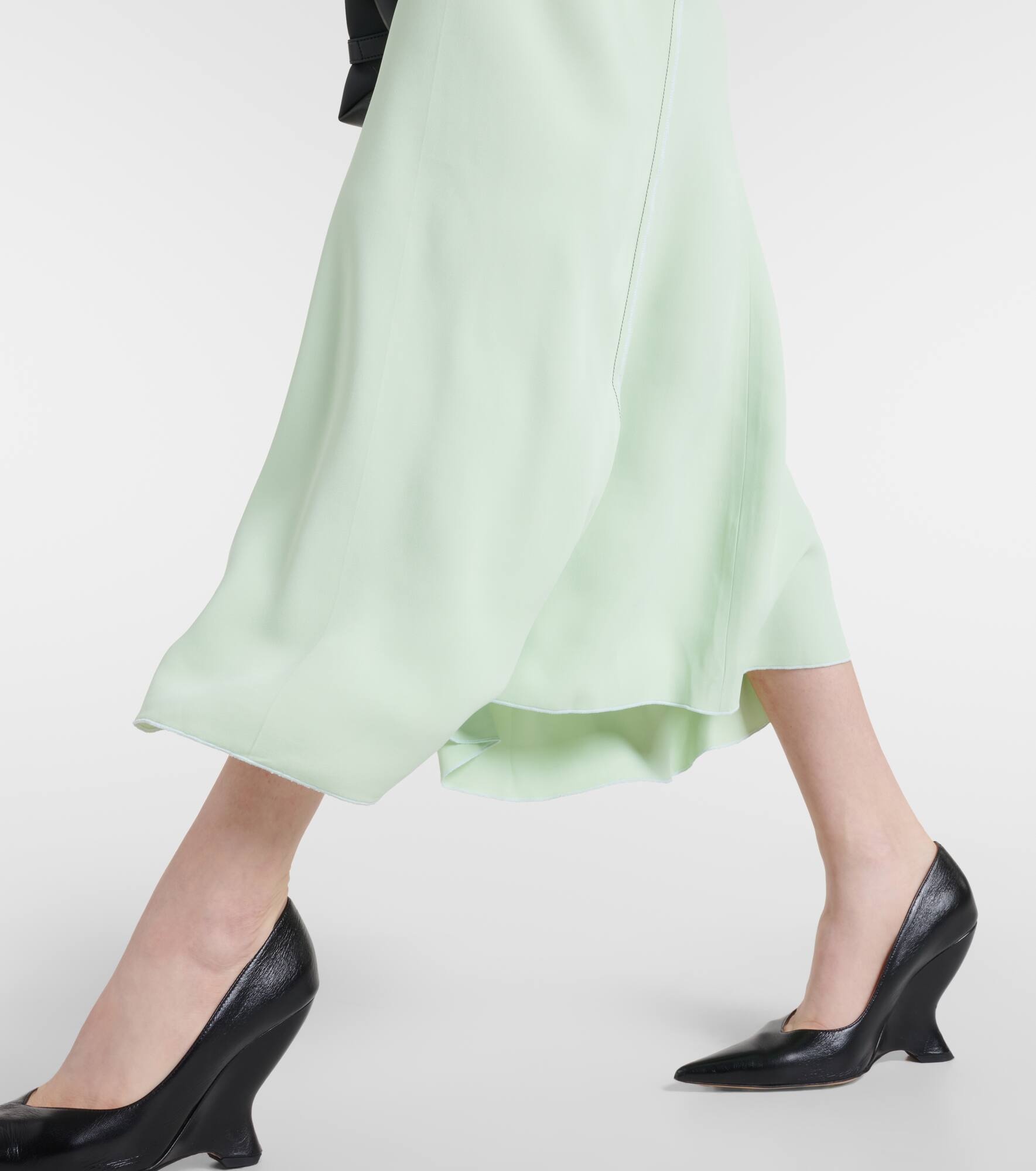 Gathered midi dress - 5