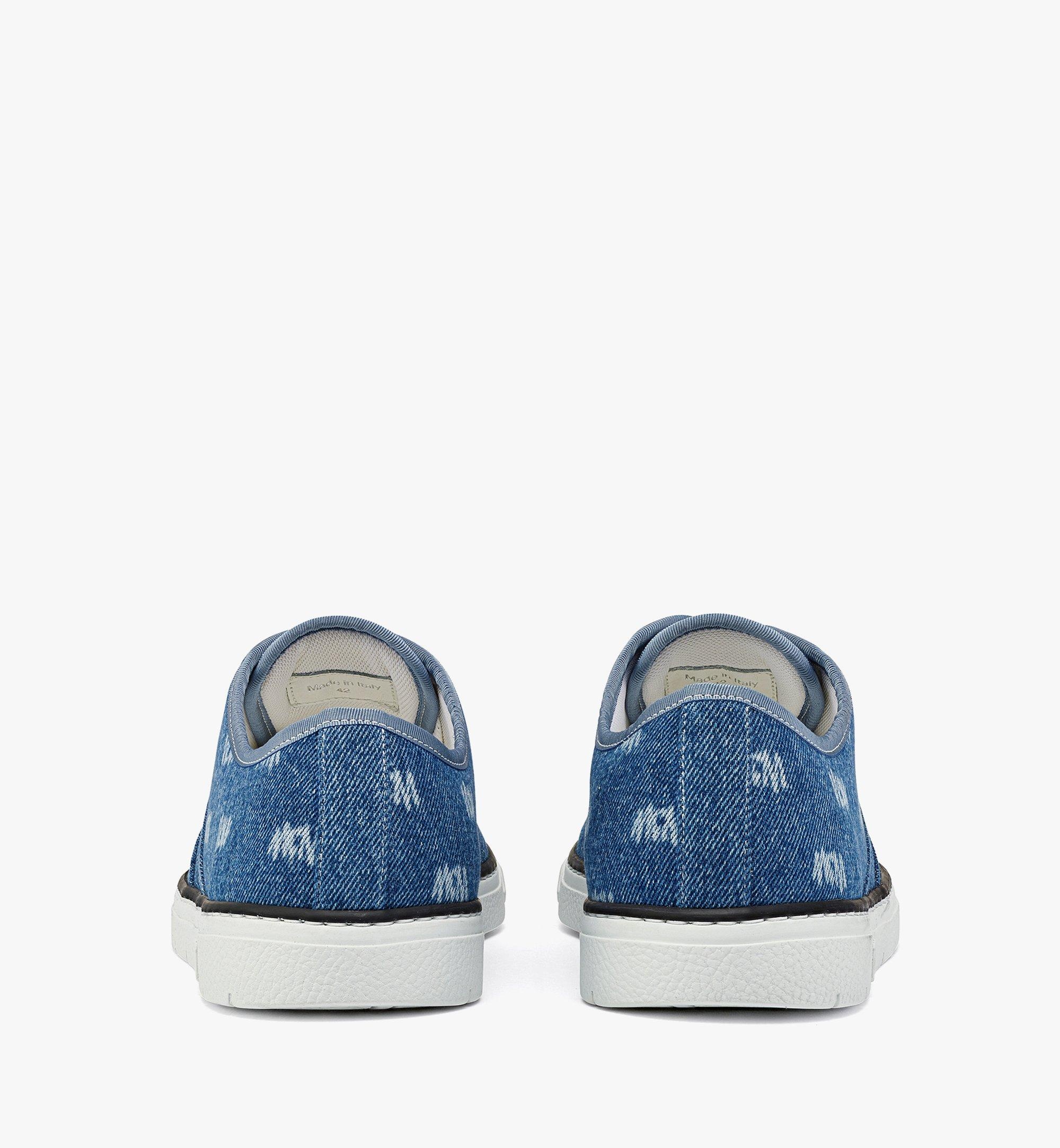 Men’s Semblas Low-Top Sneakers in MCM Sommer Denim - 4