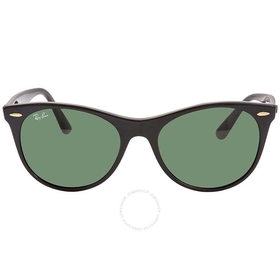 Ray Ban Wayfarer II Classic Green Classic G-15 Ladies Sunglasses RB21859013155 - 1