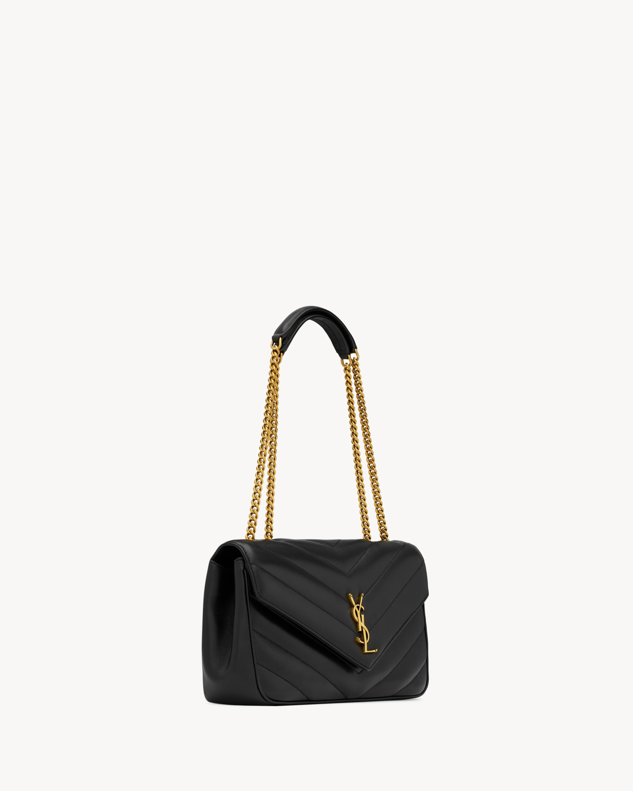 LOULOU MEDIUM IN MATELASSÉ LAMBSKIN - 7