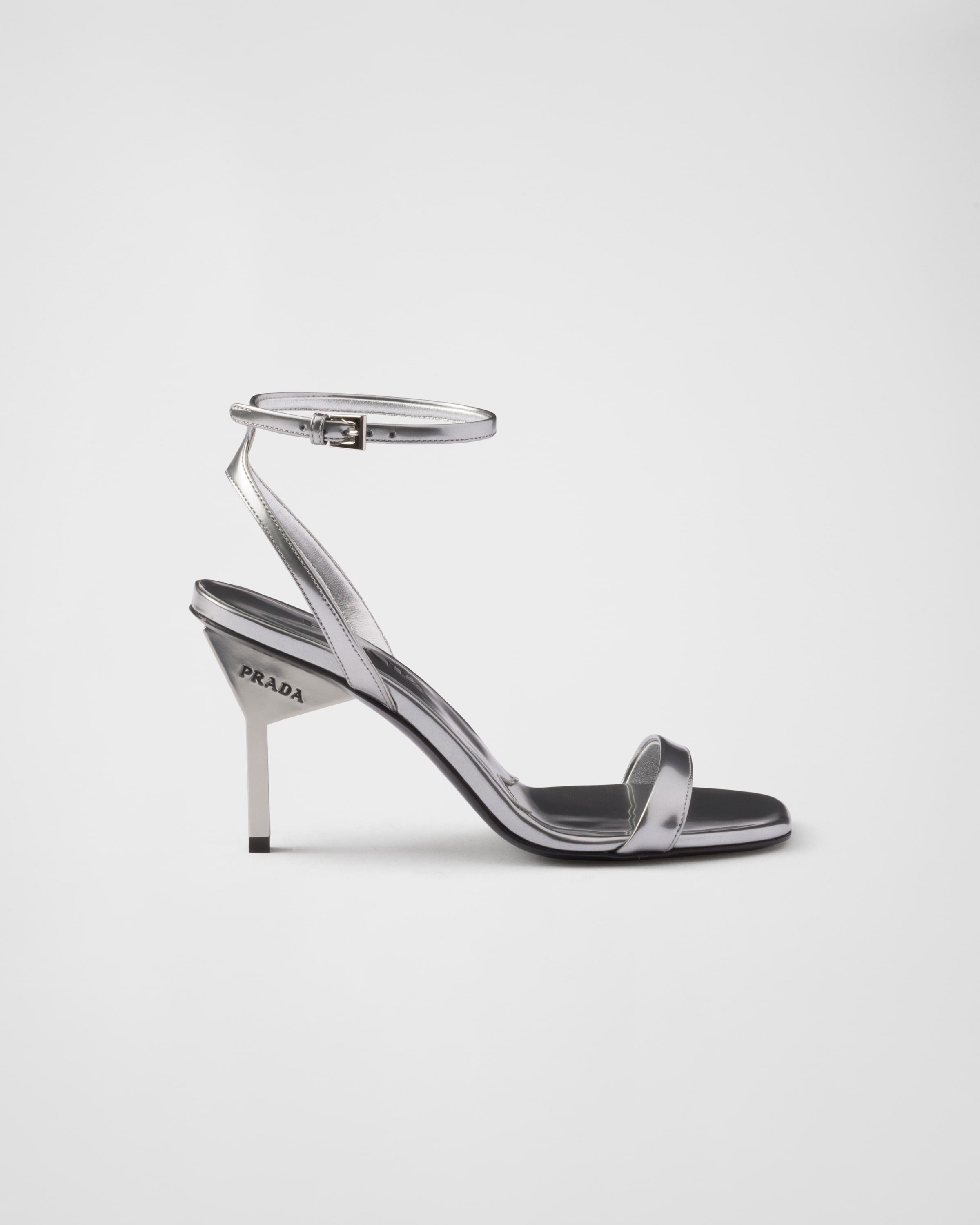 Metallic leather sandals - 2