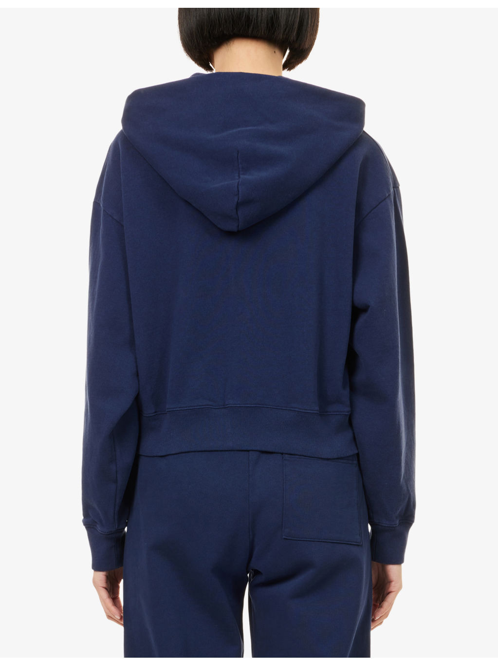 Logo-Embroidered Zip-Up Cotton-Jersey Hoody - 4
