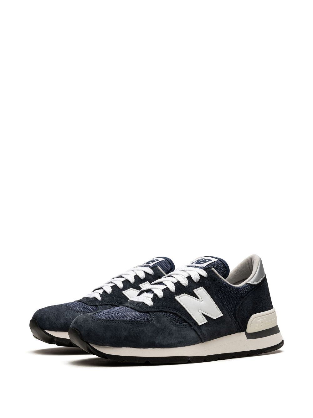 990 v1 "Navy/White" sneakers - 5