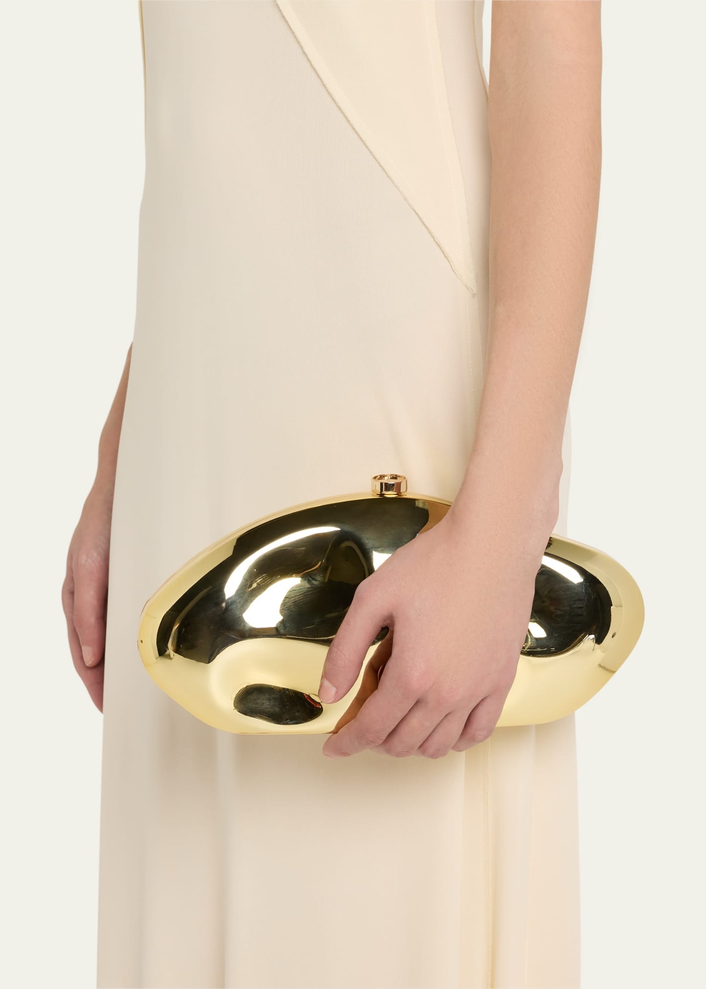 The Caldera Metallic Clutch Bag - 2
