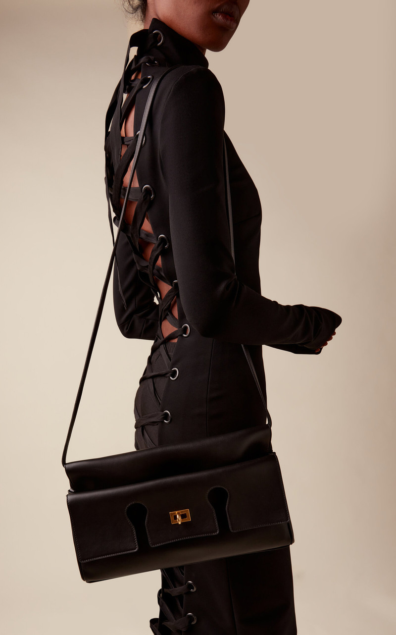 BALENCIAGA Bel Air Leather Bag black outlook