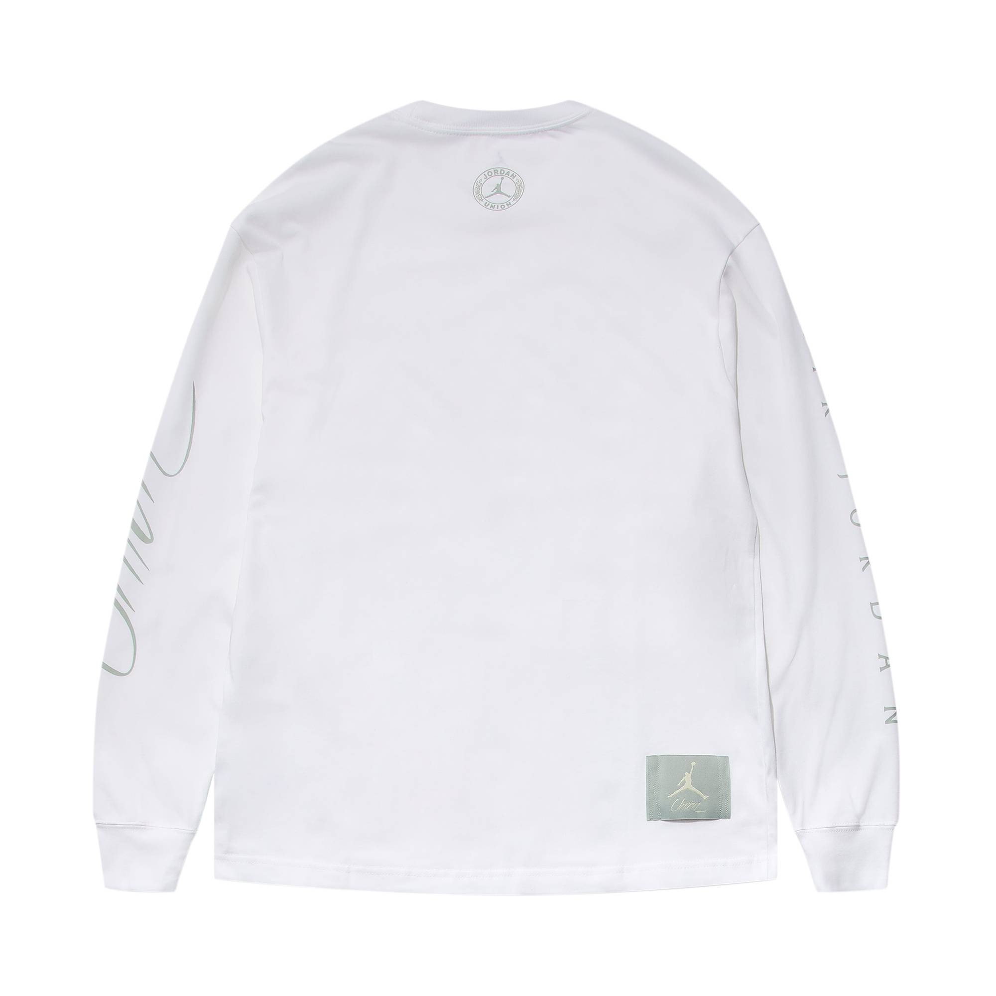 Air Jordan x Union Long-Sleeve T-Shirt 'White/Grey Haze' - 2