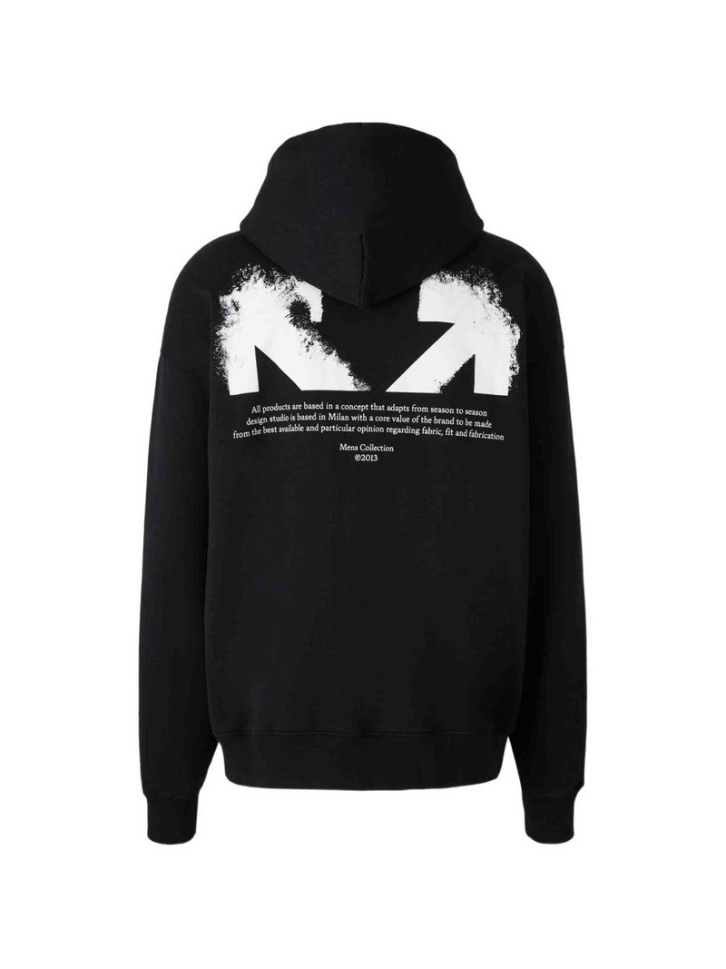Off-White logo hoodie outlook
