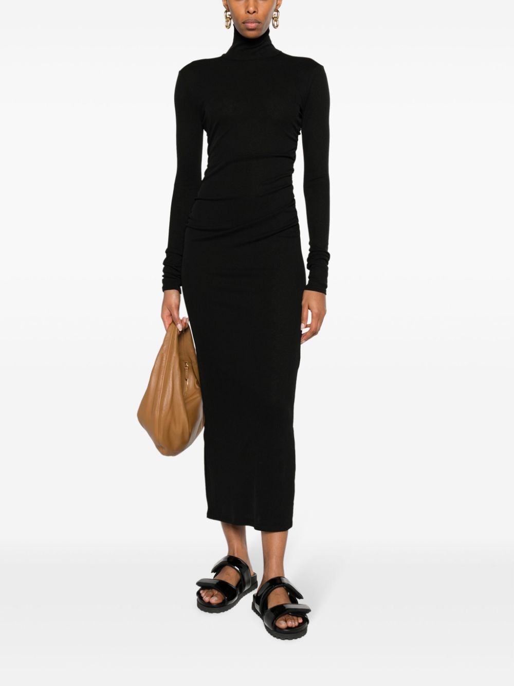 Cardia mesh-jersey midi dress - 2
