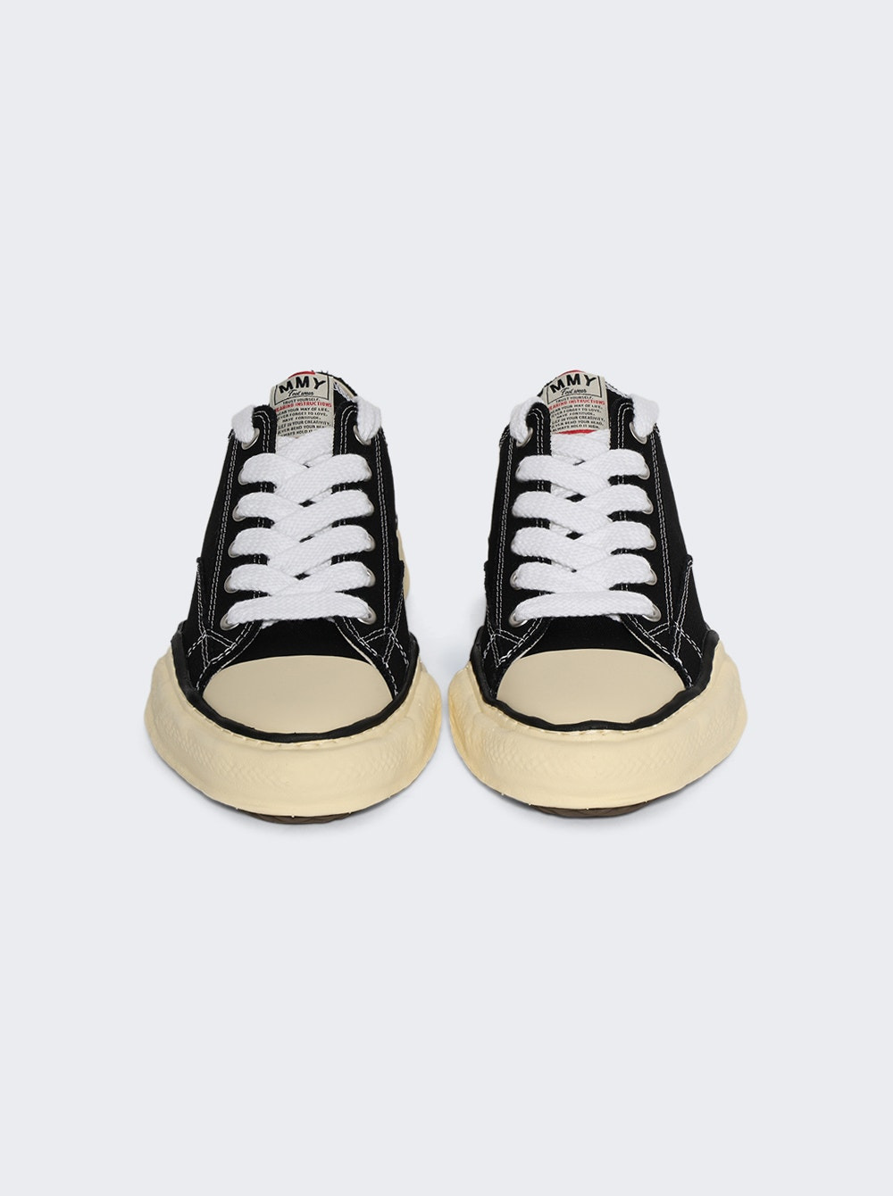 Peterson Vintage Original Sole Low Top Sneaker Black - 3