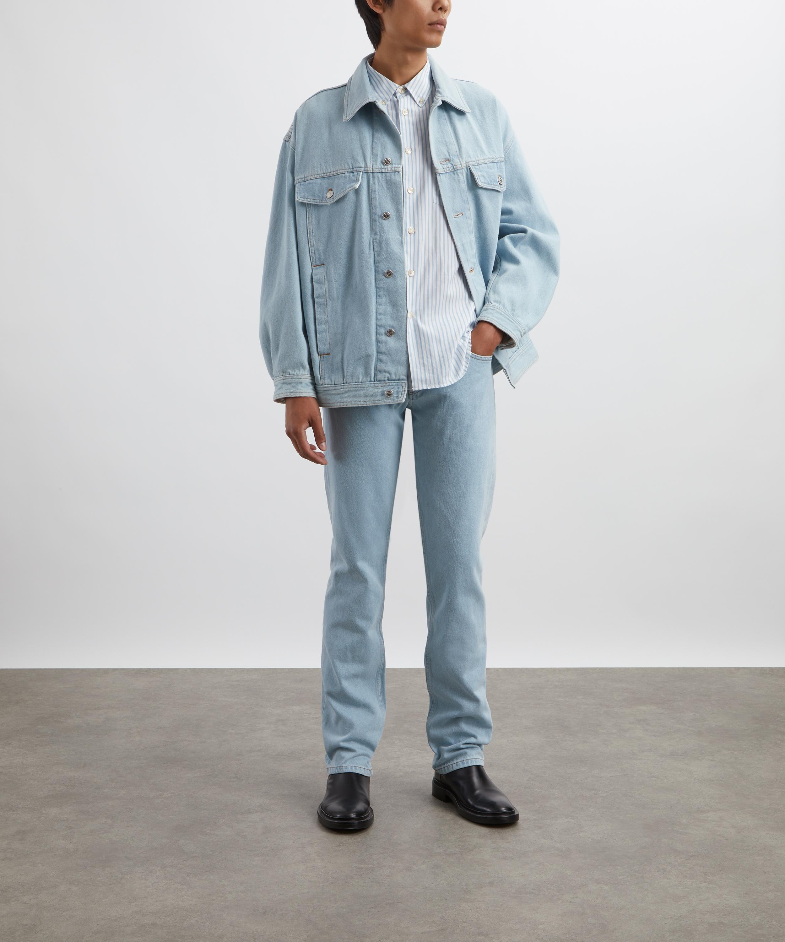 New Standard Pale Blue Denim Jeans - 2