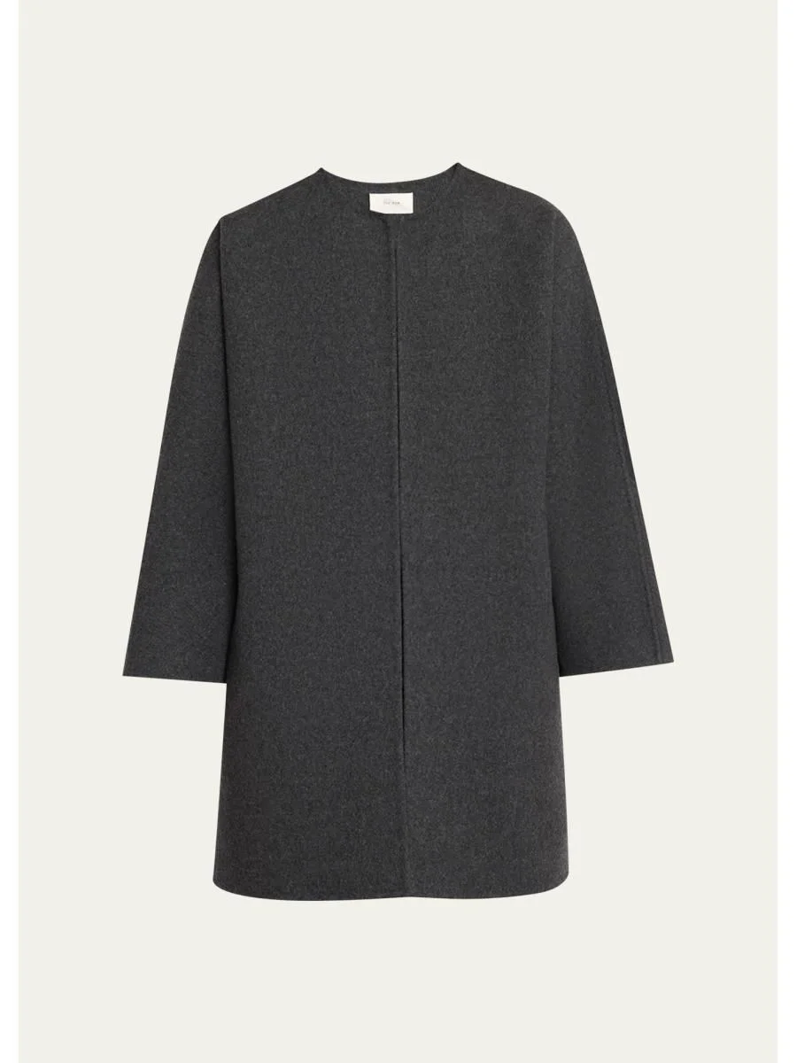 Cove Cashmere-Wool Open Jacket - 1