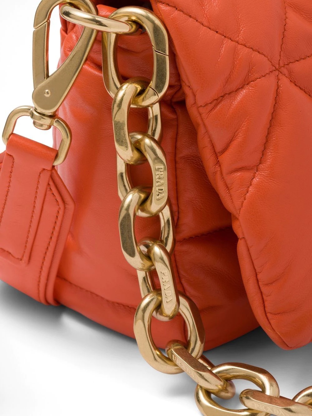 quilted nappa leather shoulder bag - 6