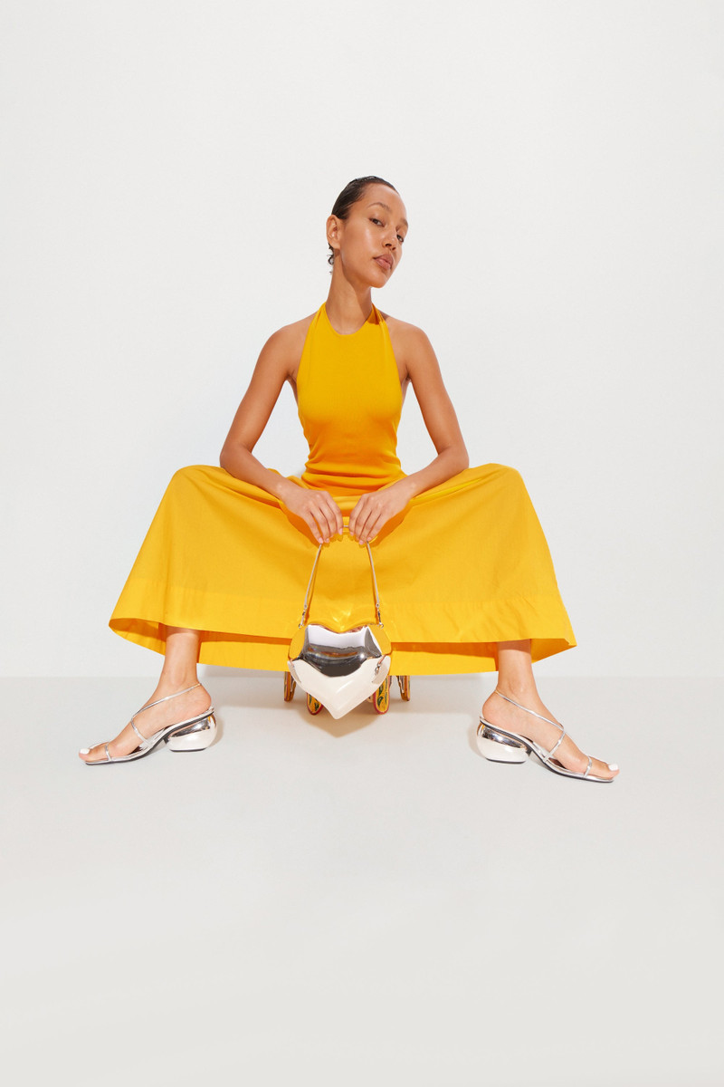 Junjo Combo Dress In Sherbert Orange 6