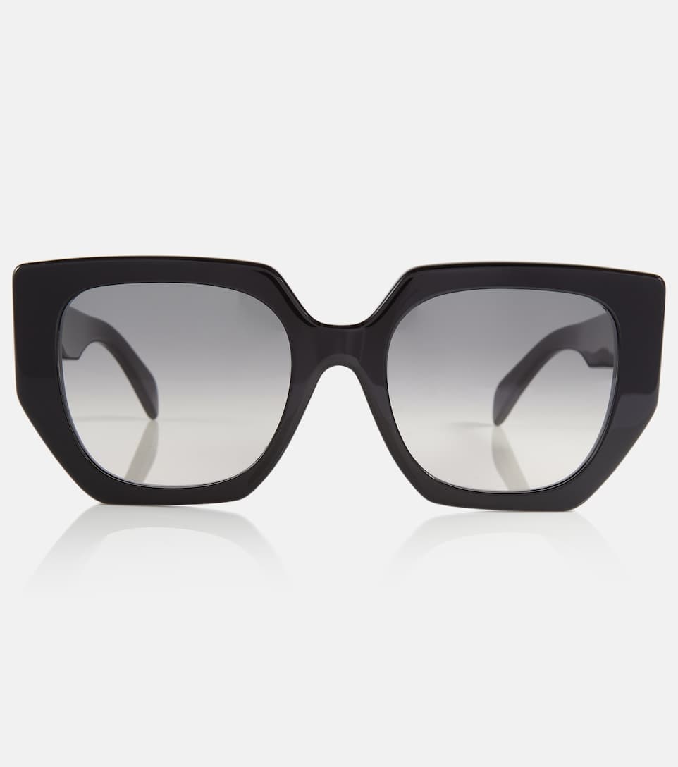 Triomphe oversized square sunglasses - 1