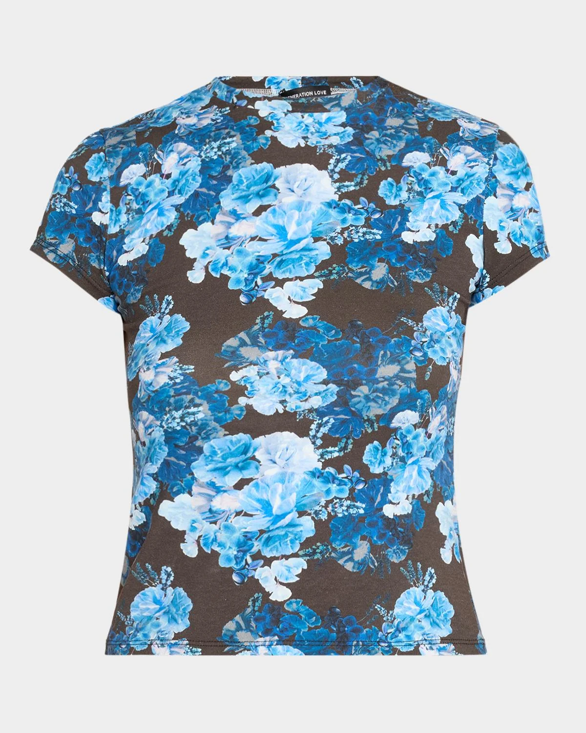 Crewneck Graphic Tee - 1