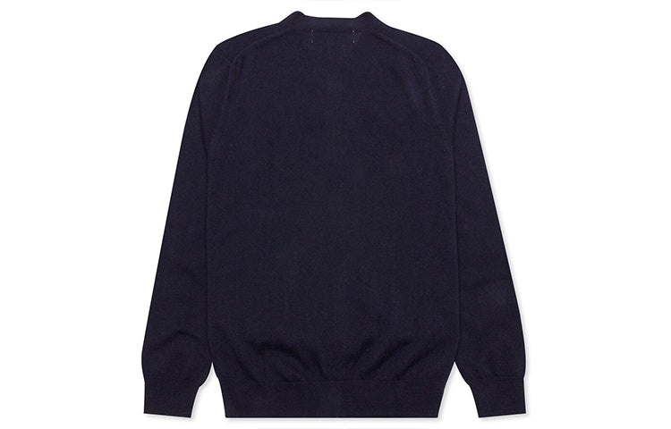 COMME des GARCONS PLAY Cardigan With Double Emblems 'Navy' AZ-N058-051-2 - 2