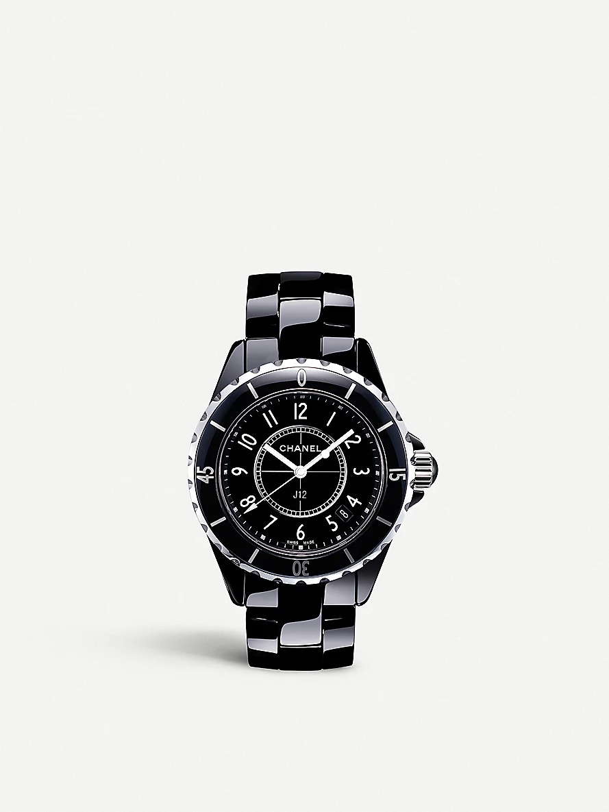 H0682 J12 33mm high-tech ceramic and steel watch - 1