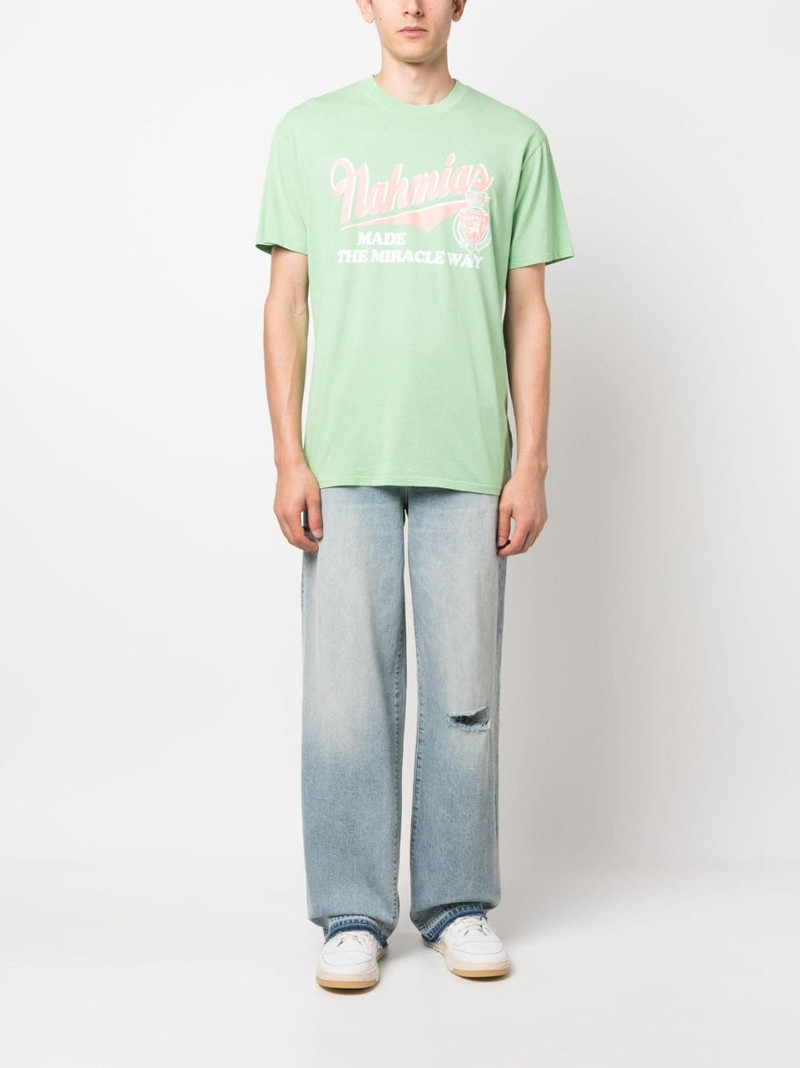 NAHMIAS logo-print cotton T-shirt outlook