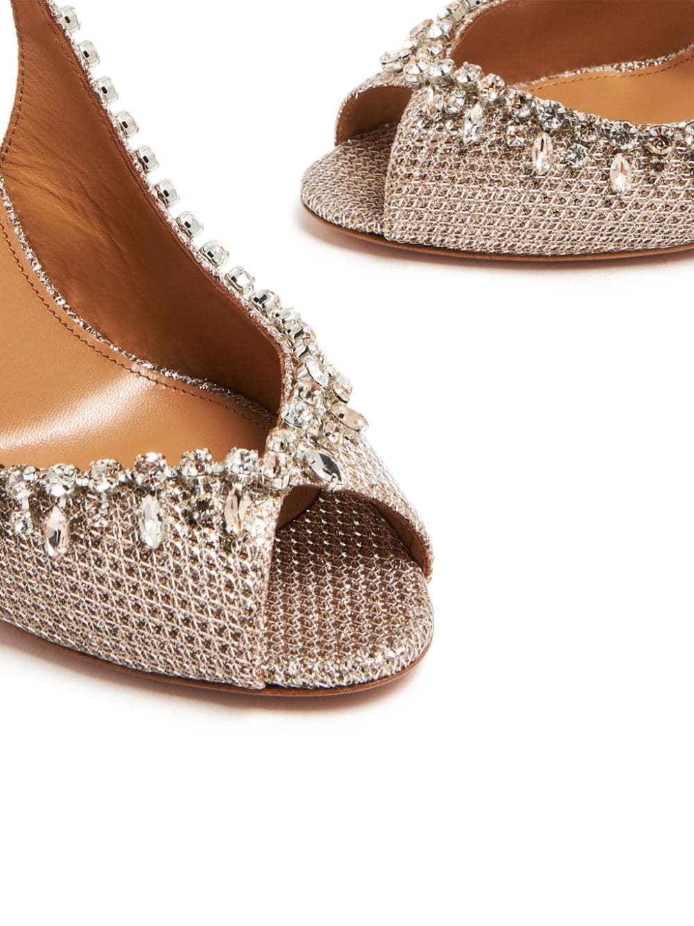 Temptation 105mm crystal-embellished sandals - 4