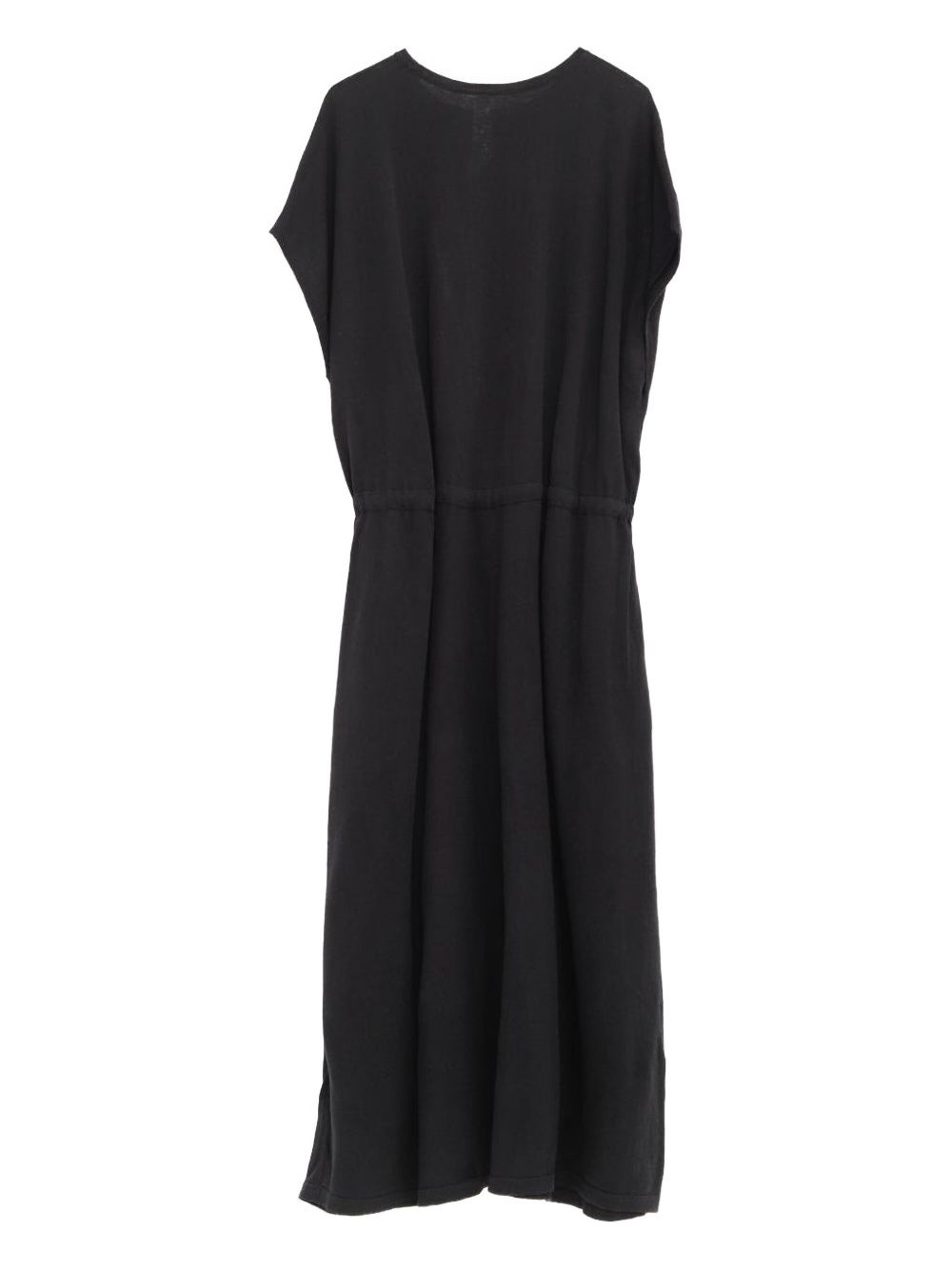 drawstring-waist midi dress - 2