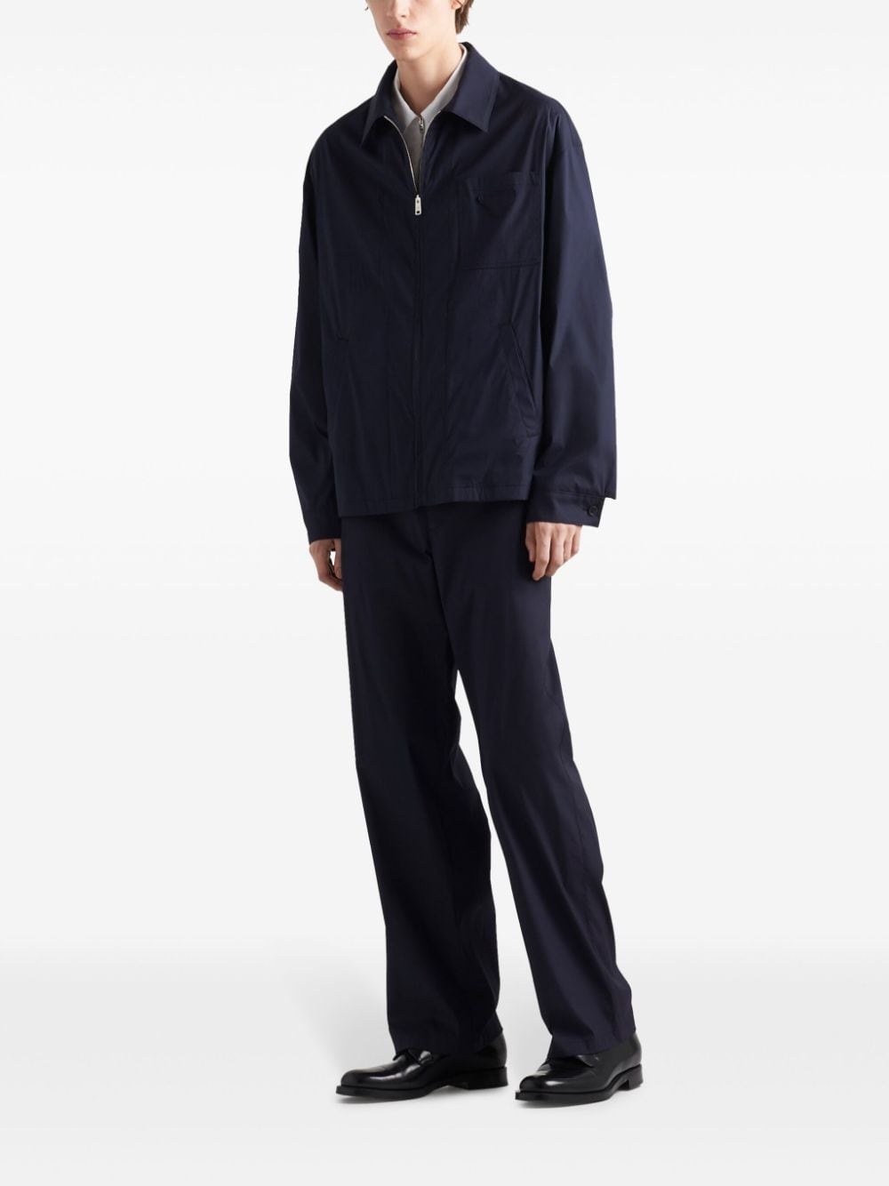 mid-rise tapered trousers - 2