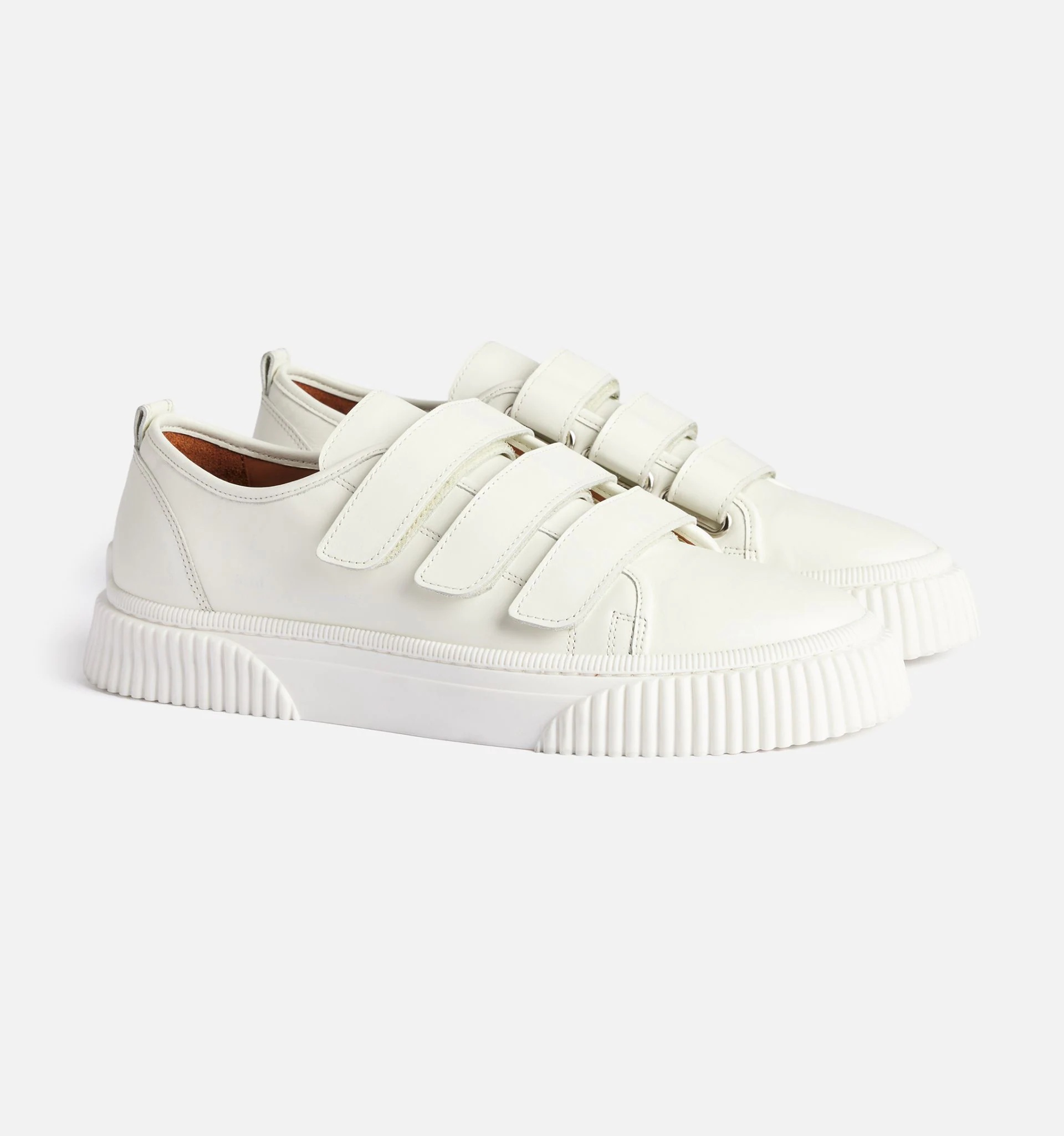 Low-Top Velcro Sneakers - 3