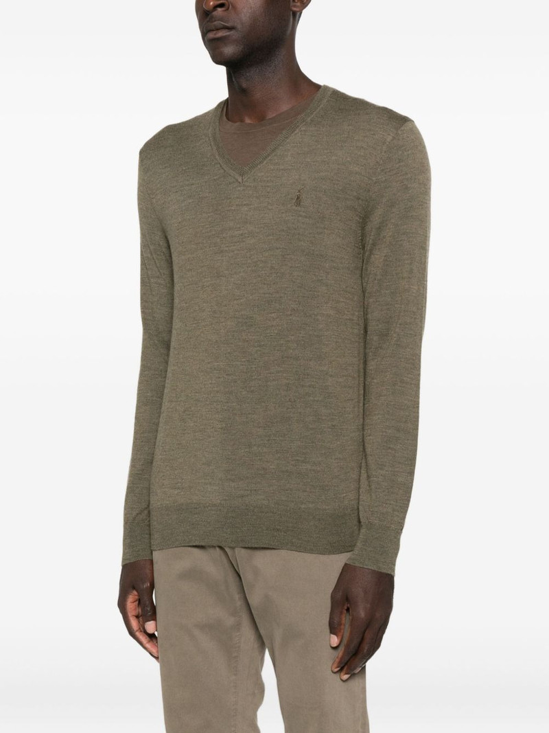 V-neck wool sweater 3