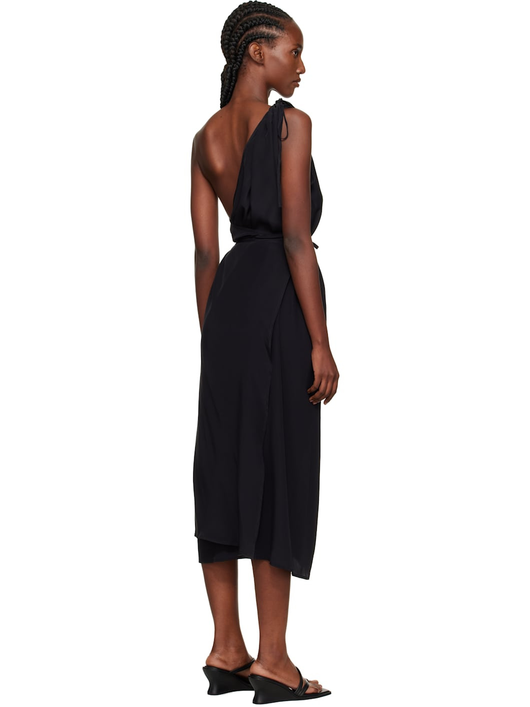 Black View Midi Dress - 3