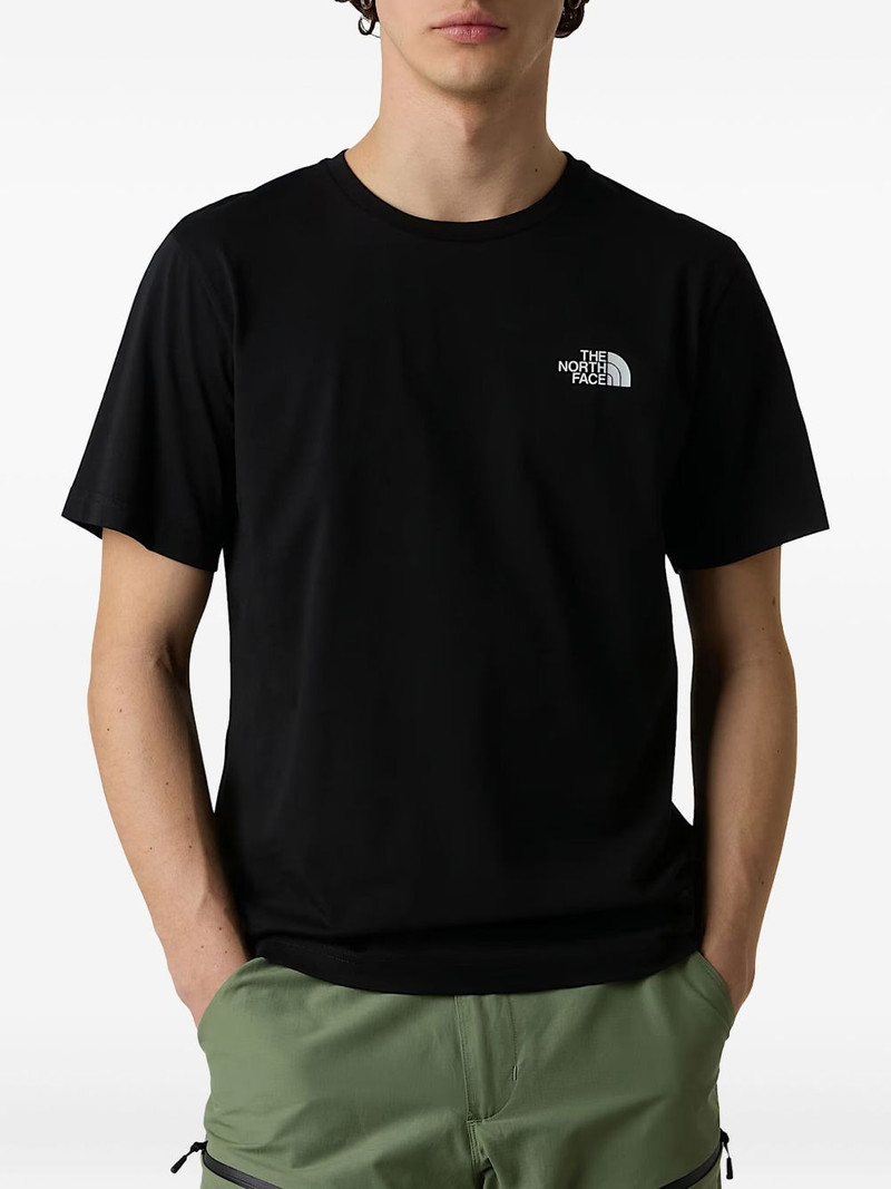 logo-print short-sleeve T-shirt 1