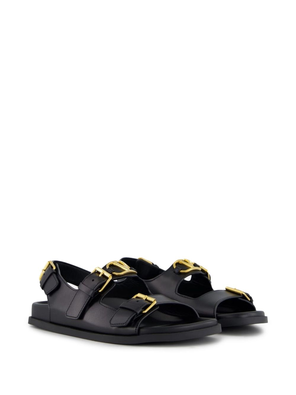 VLogo Signature buckle-detail sandals - 3