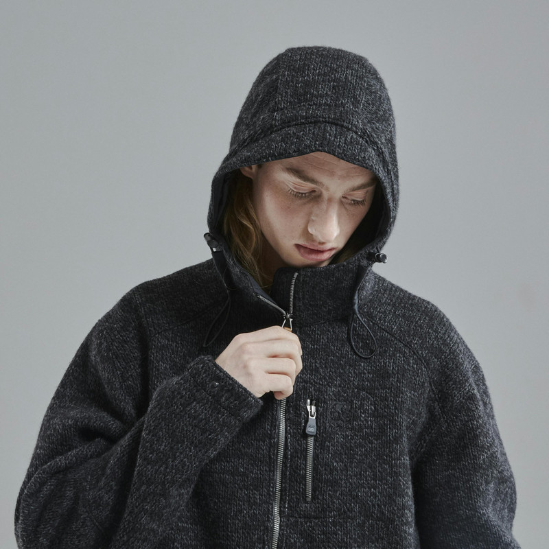 Vindur Fleece-lined wool jacket 4