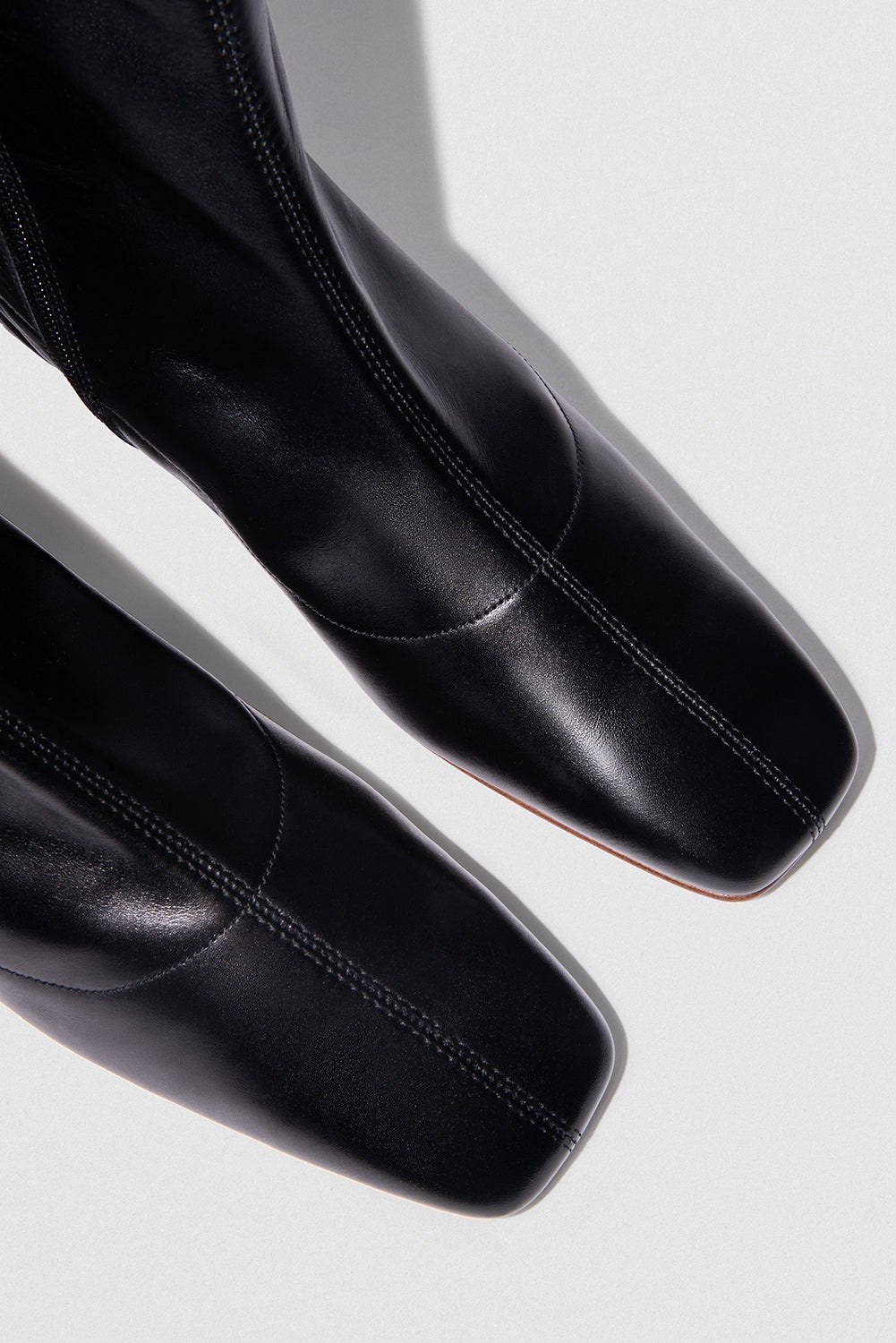 Este Black Leather Ankle Boot - 3