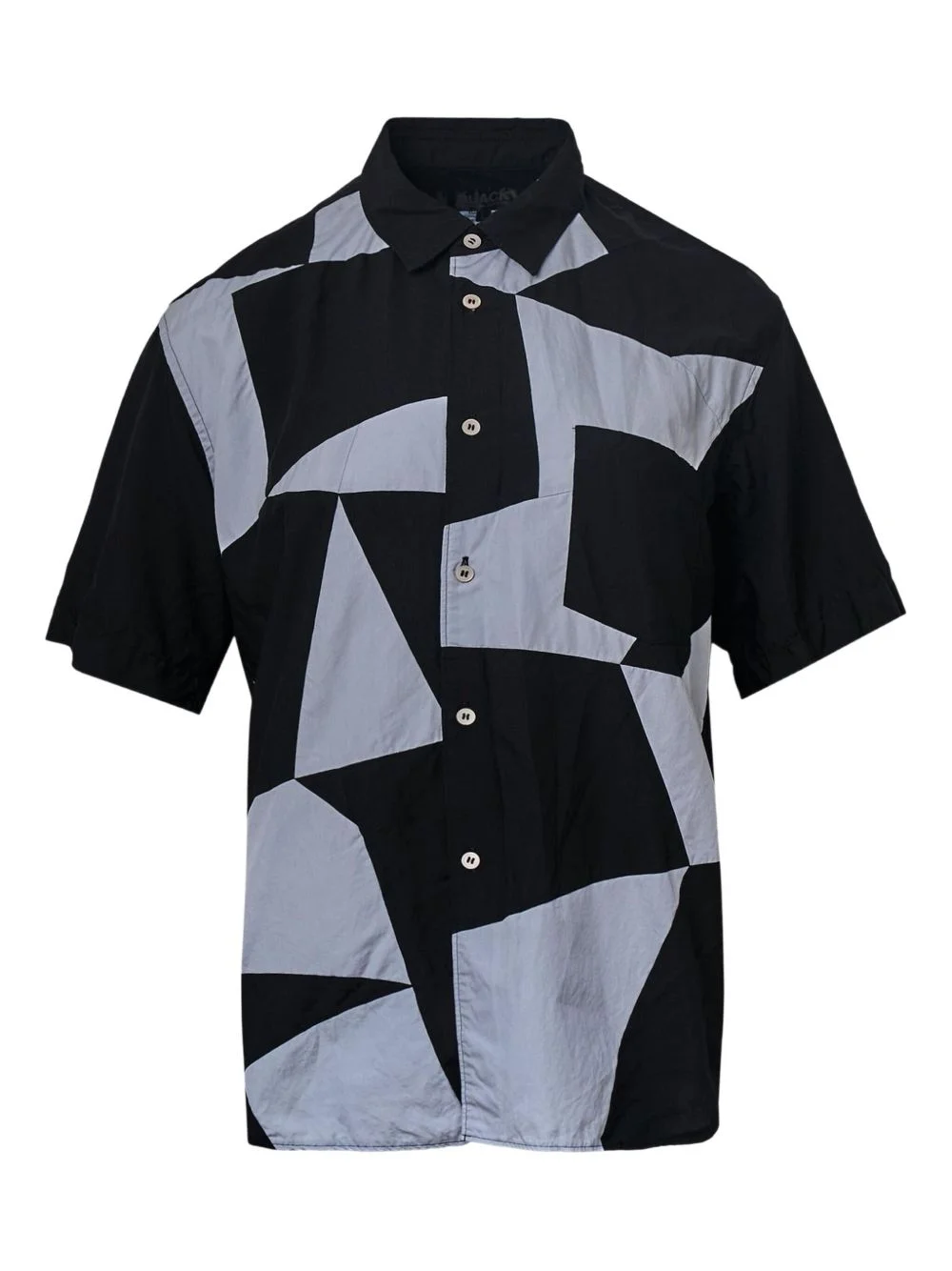graphic-print short-sleeve shirt - 1
