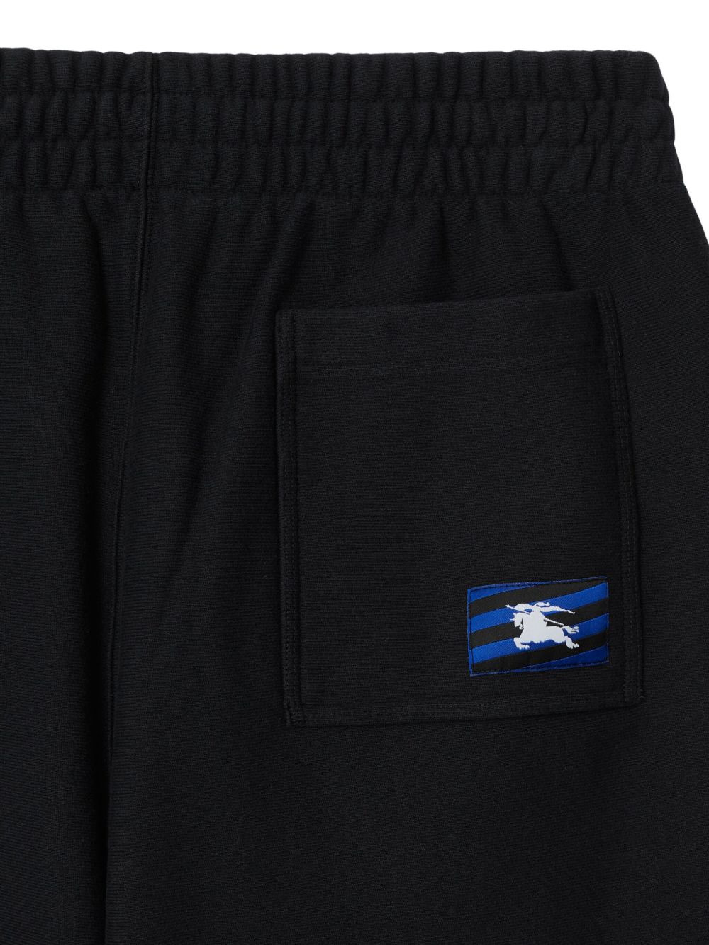 logo-appliquÃ© cotton shorts - 5