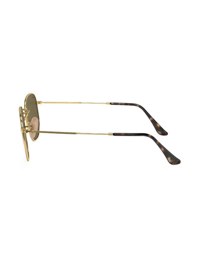 hexagonal-frame sunglasses 3