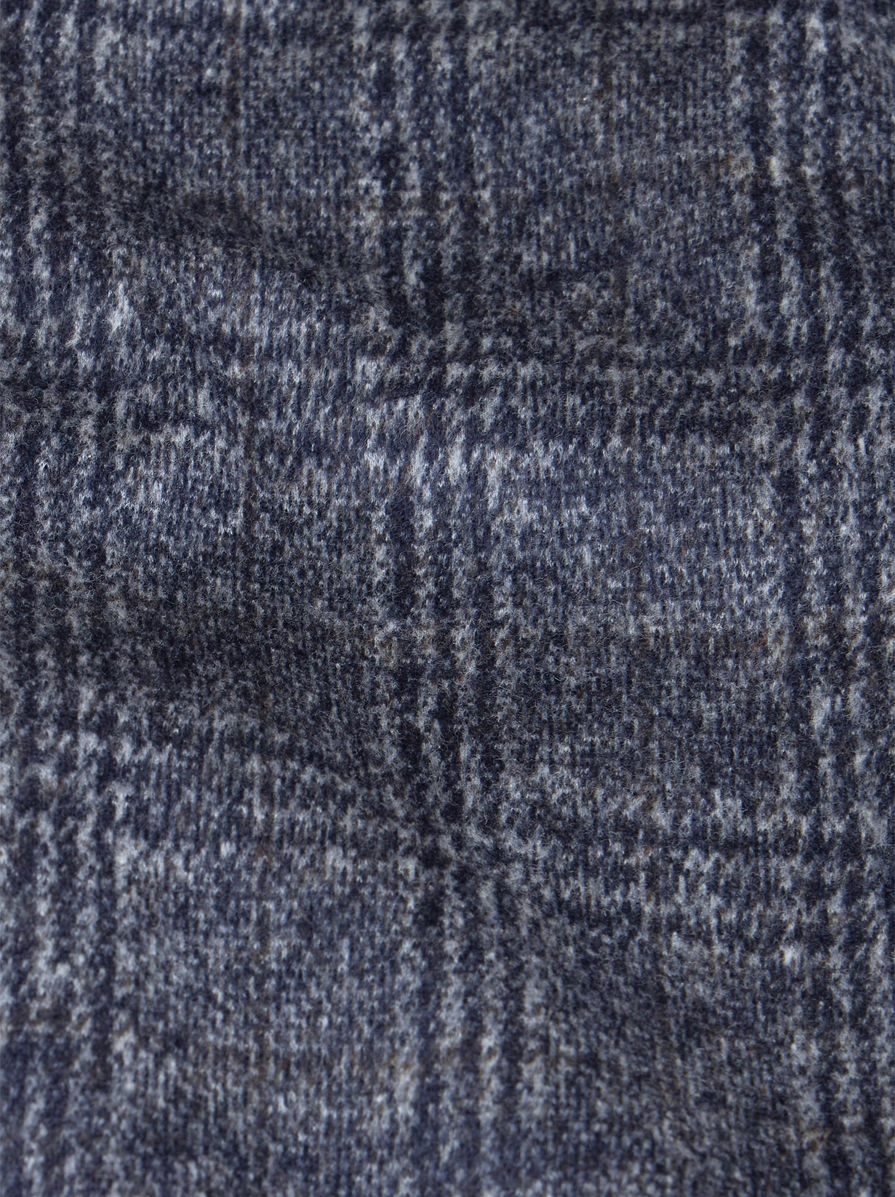 CHECK JERSEY JACKET - 6