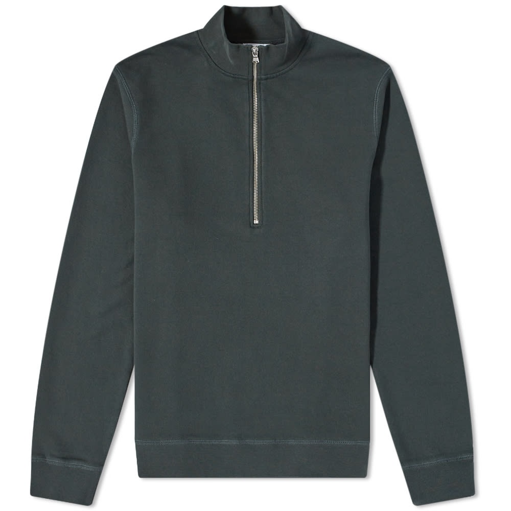 Sunspel Quarter Zip Knit - 1