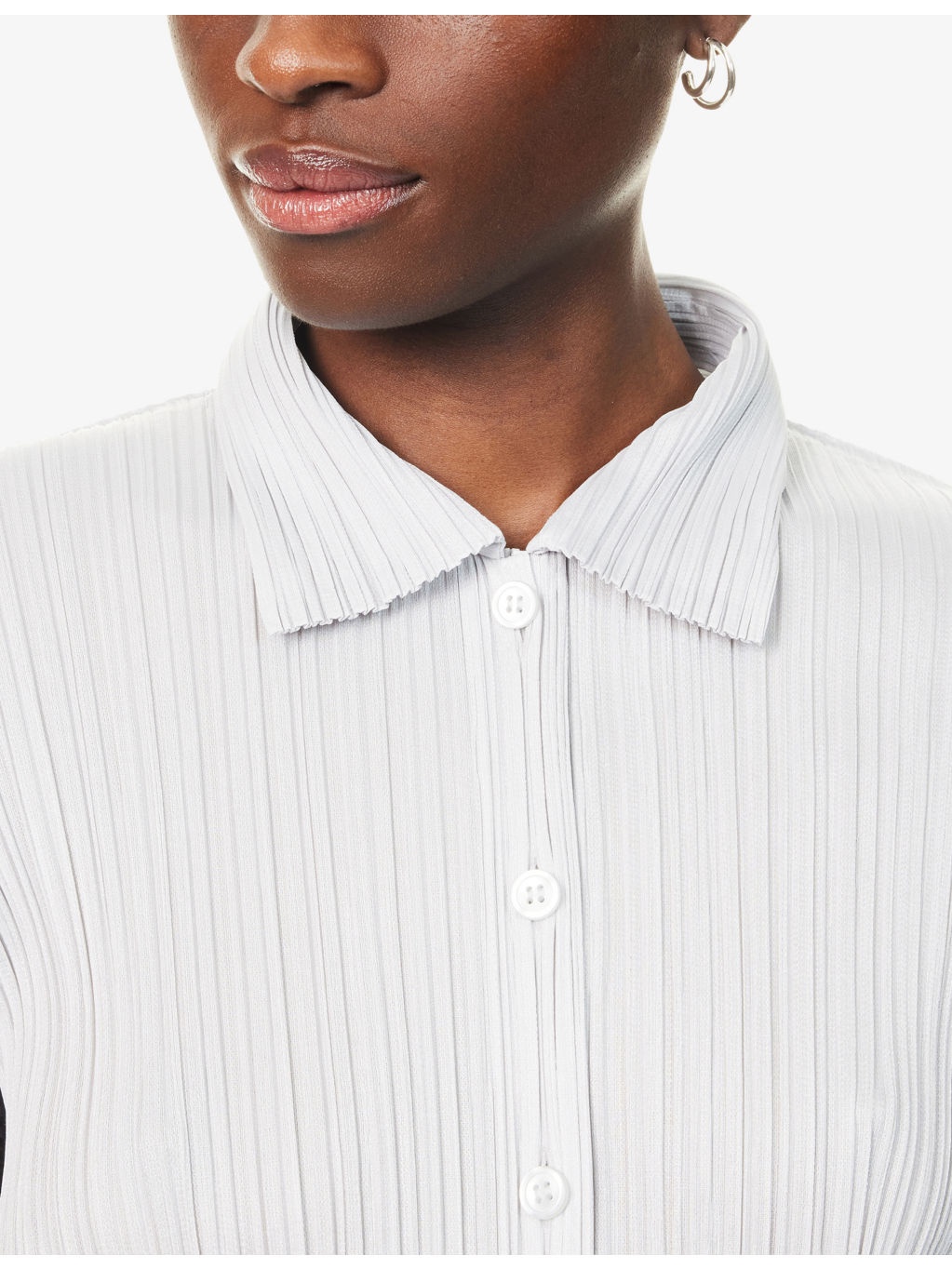 Regular-Fit Long-Sleeves Knitted Shirt - 5