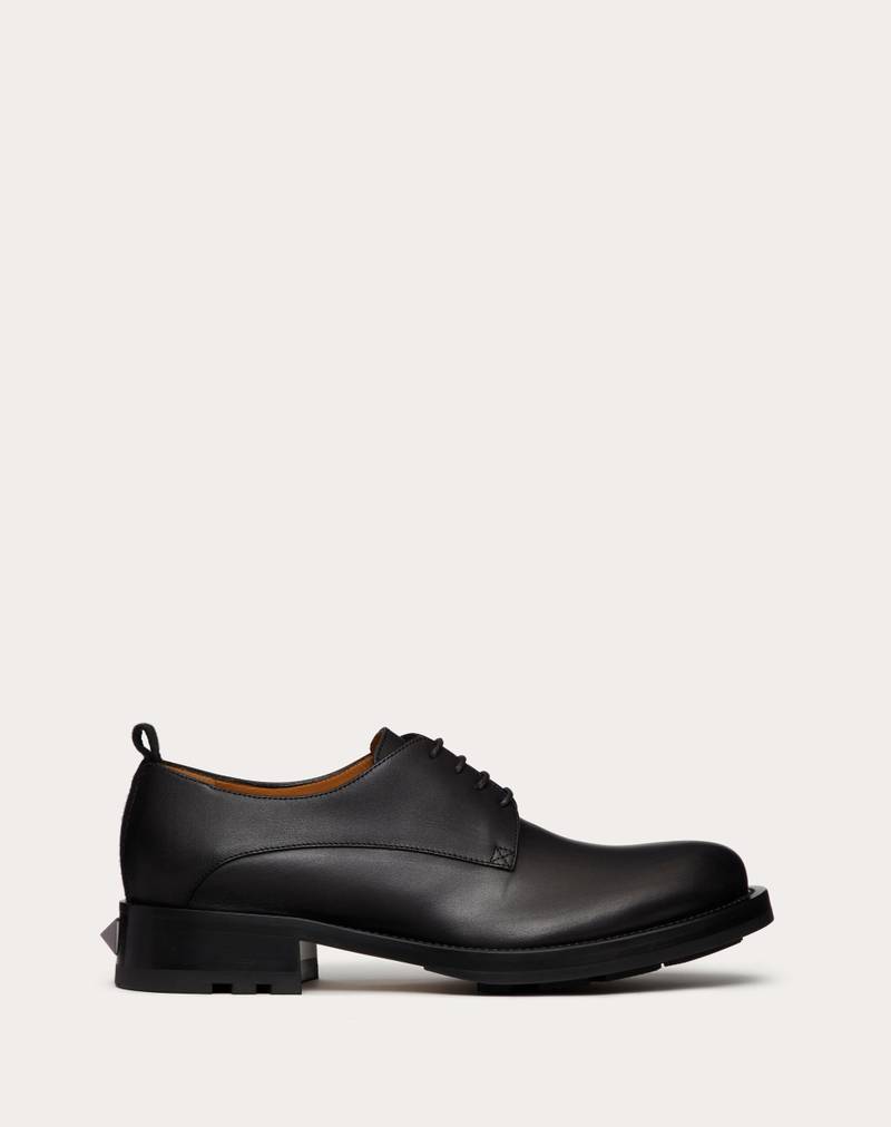 ROMAN STUD CALFSKIN DERBY 1