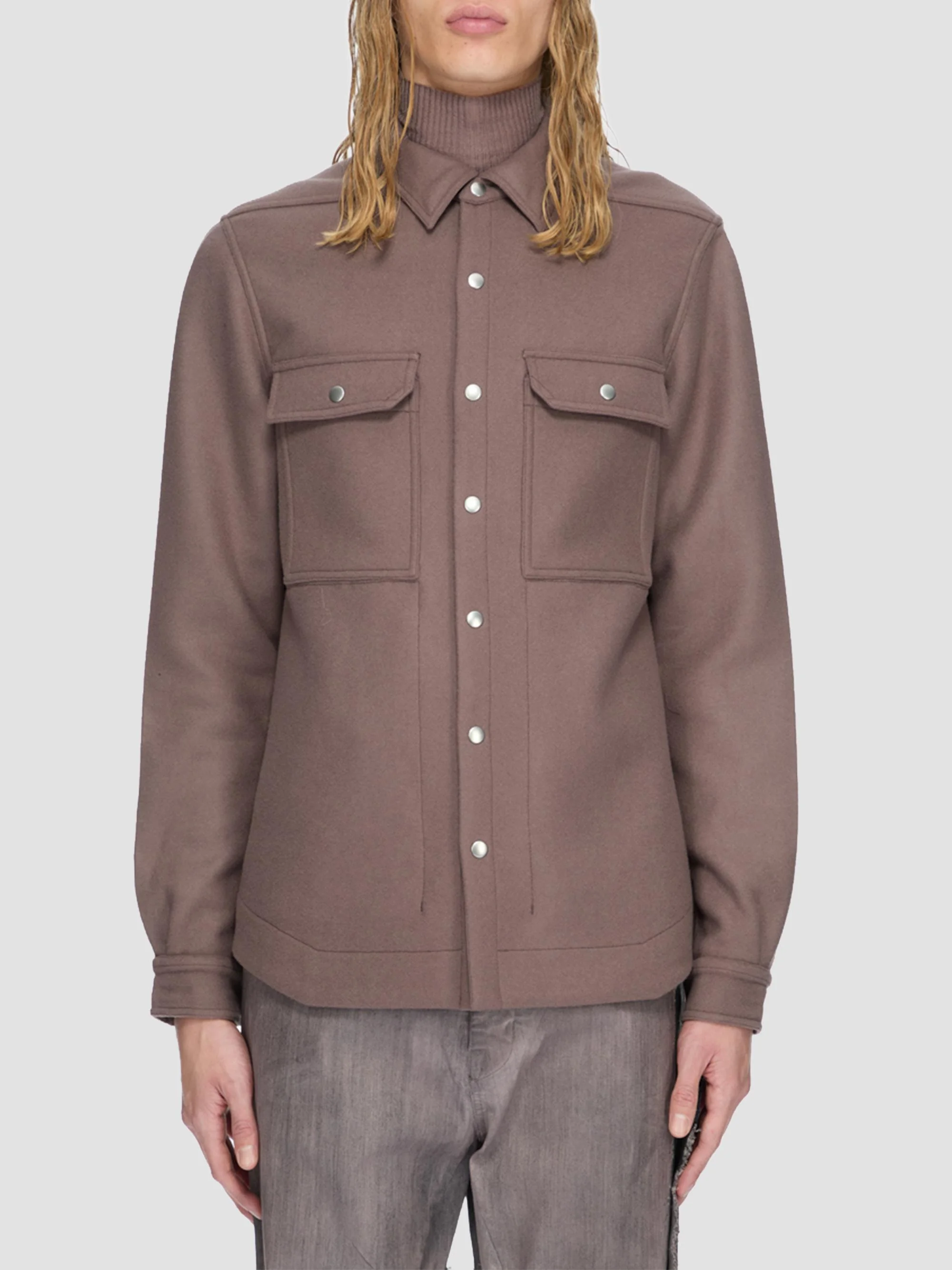 Men's Tower Moleskin Outershirt - Grape - 1