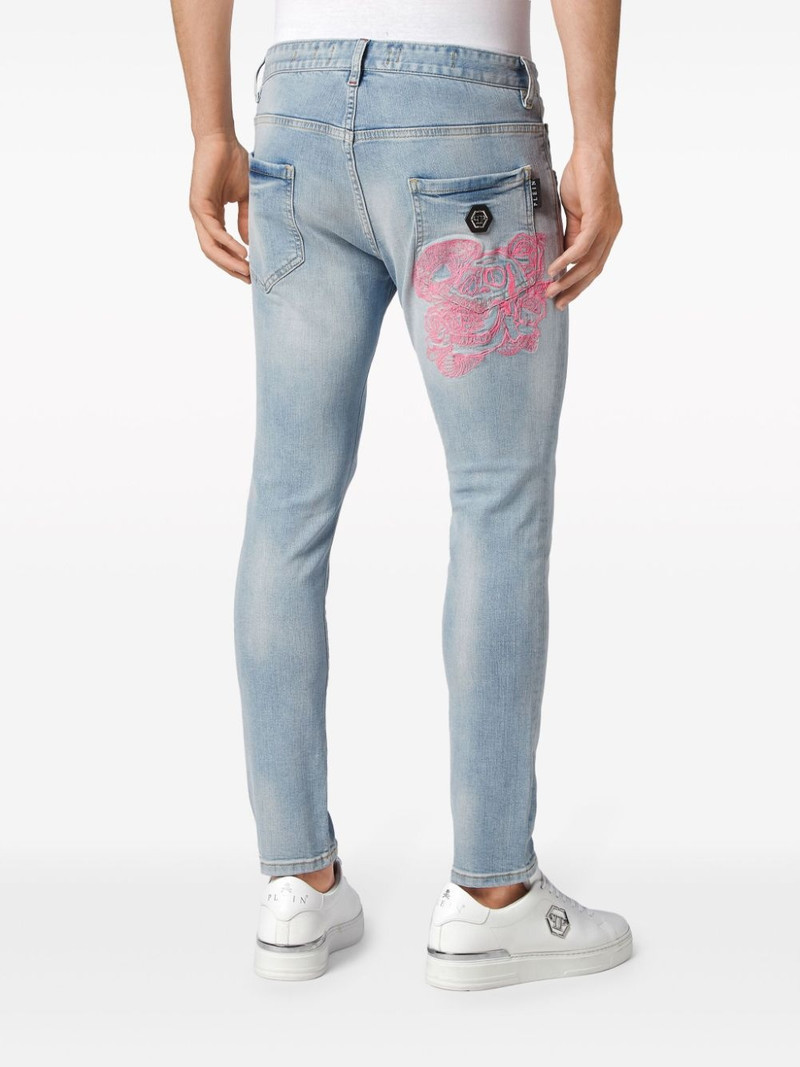 mid-rise skinny jeans 4
