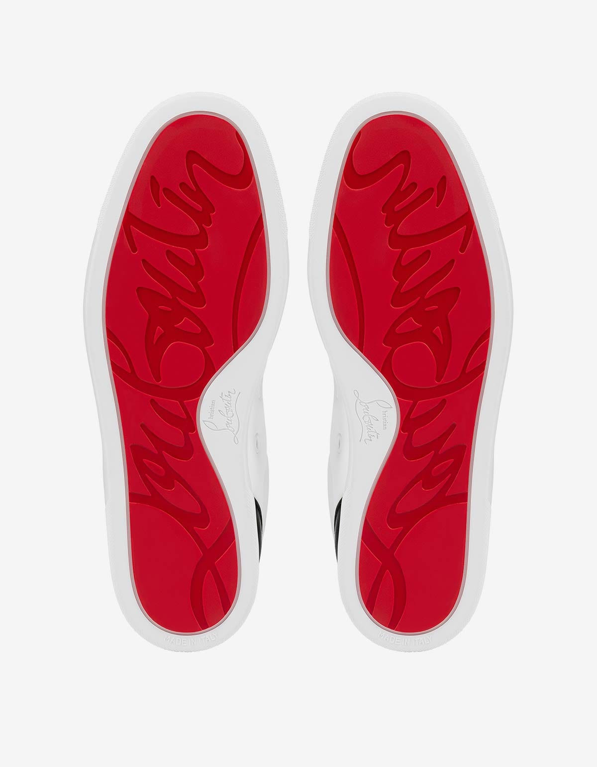 Christian Louboutin Fun Louis Junior White Trainers - 4