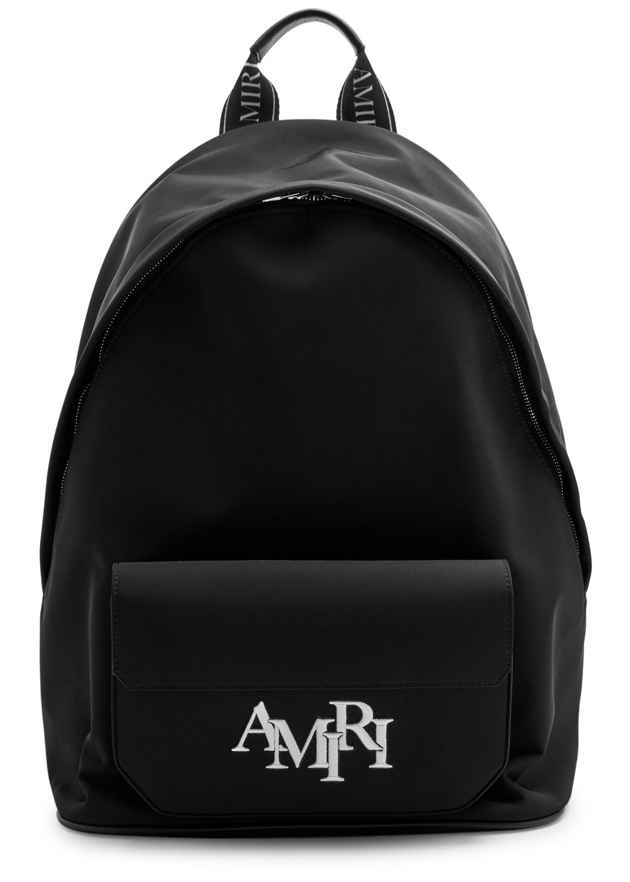 Amiri Staggered Logo Nylon Backpack - 1