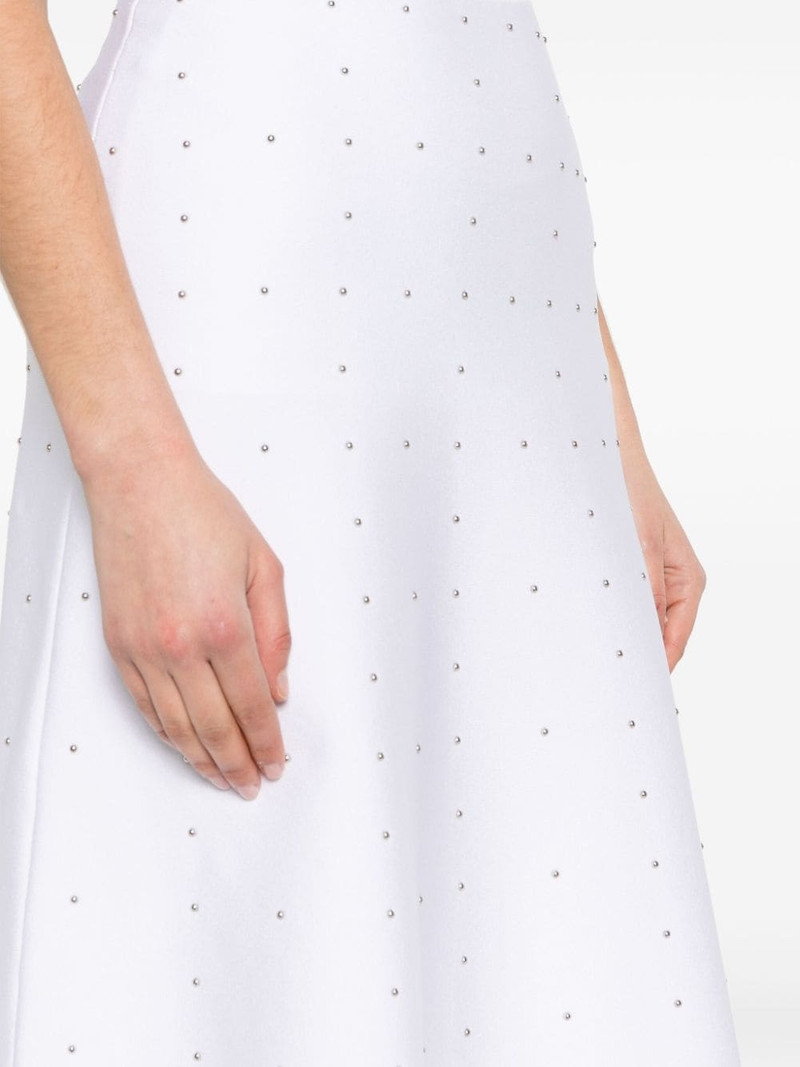 studded knitted midi skirt 5
