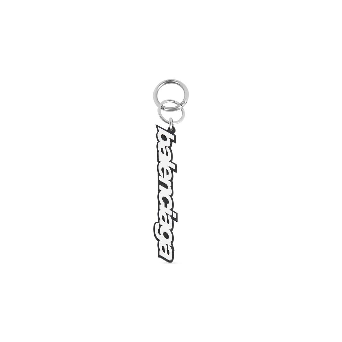 Women's Balenciaga Keychain in Black/white - 1