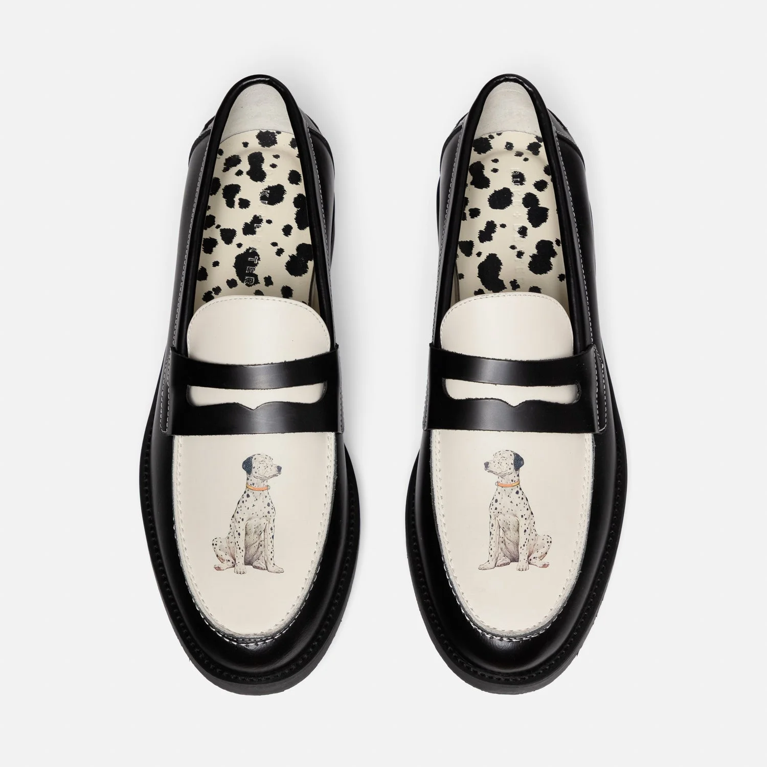 Wilde Dalmatian Penny Loafer - Men's - 1